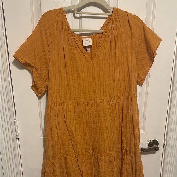 Knox Rose Yellow Short Sleeve Dress - Picture 3 of 5